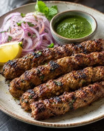Grilled kebabs